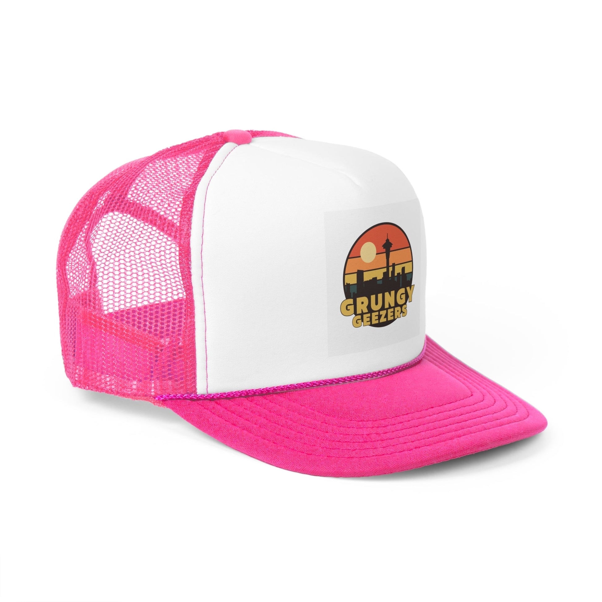 Grungy Geezers "Music NFT Pioneer" Trucker Hat - T3kNo - Logic.xyz