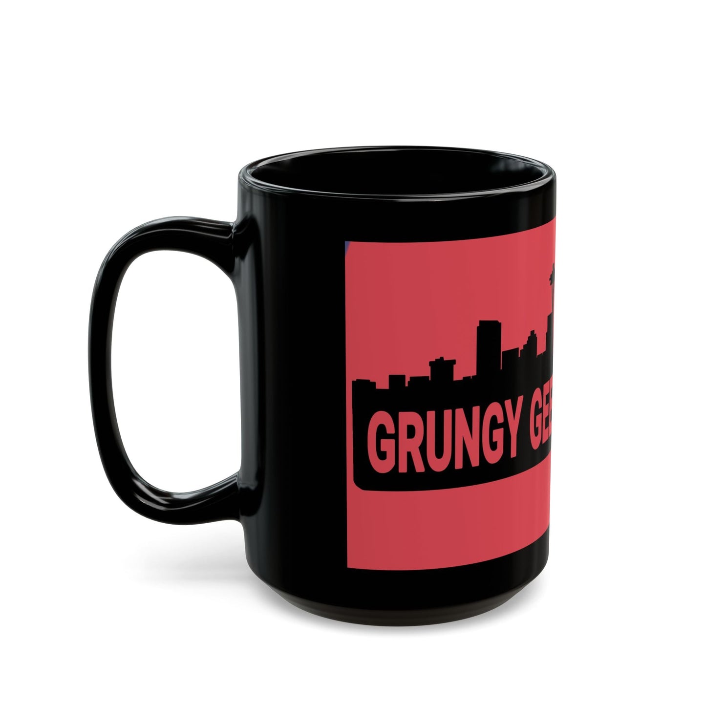 Grungy Geezers "Red Hot Riff" Coffee Mug - T3kNo - Logic.xyz