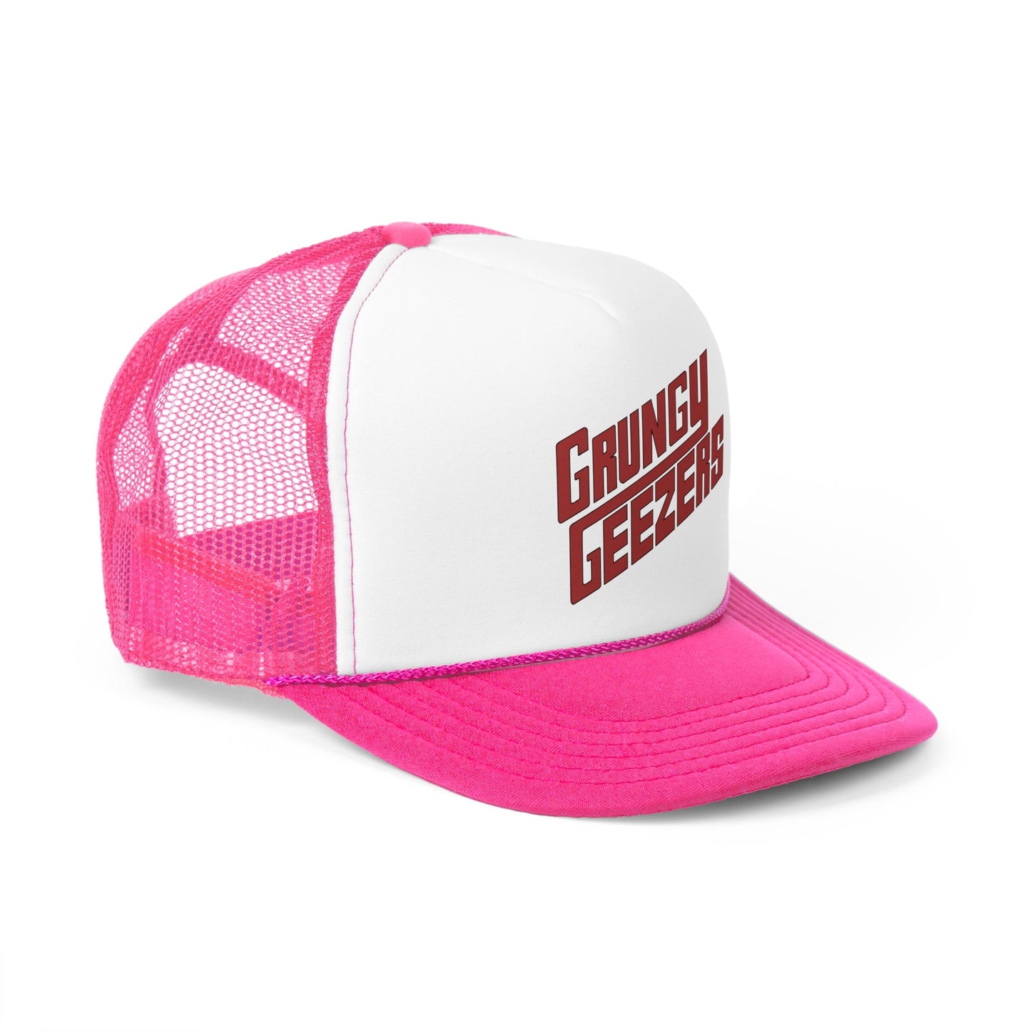 Grungy Geezers "Rock 'n' Roll Roadie" Trucker Hat - T3kNo - Logic.xyz