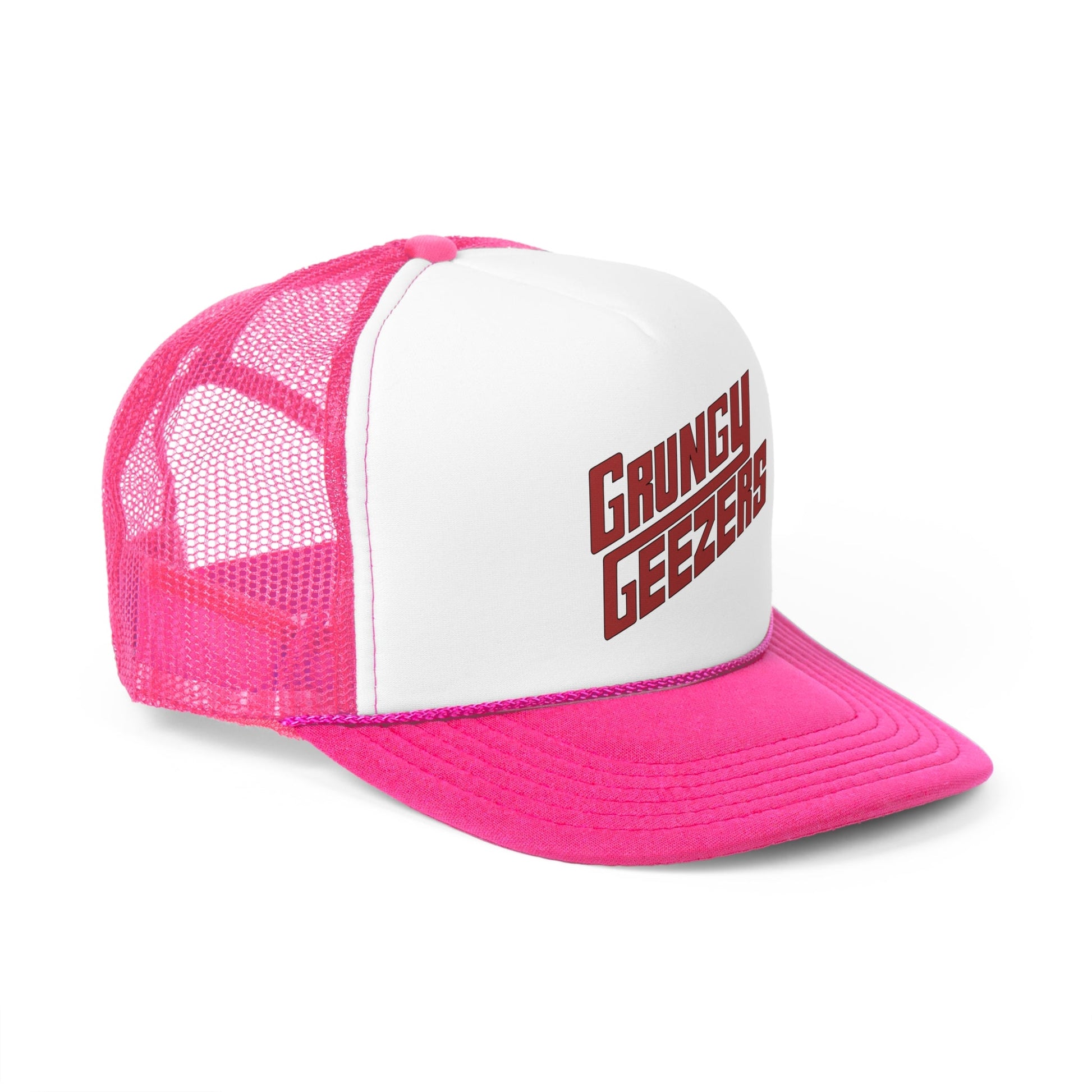 Grungy Geezers "Rock 'n' Roll Roadie" Trucker Hat - T3kNo - Logic.xyz