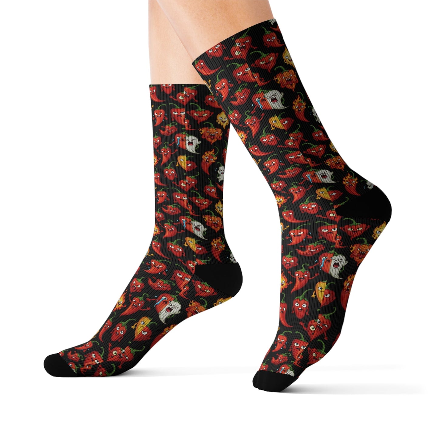 IC Spicy "Certified Hot Foot" Socks - The Enchanted Bonsai Bazaar