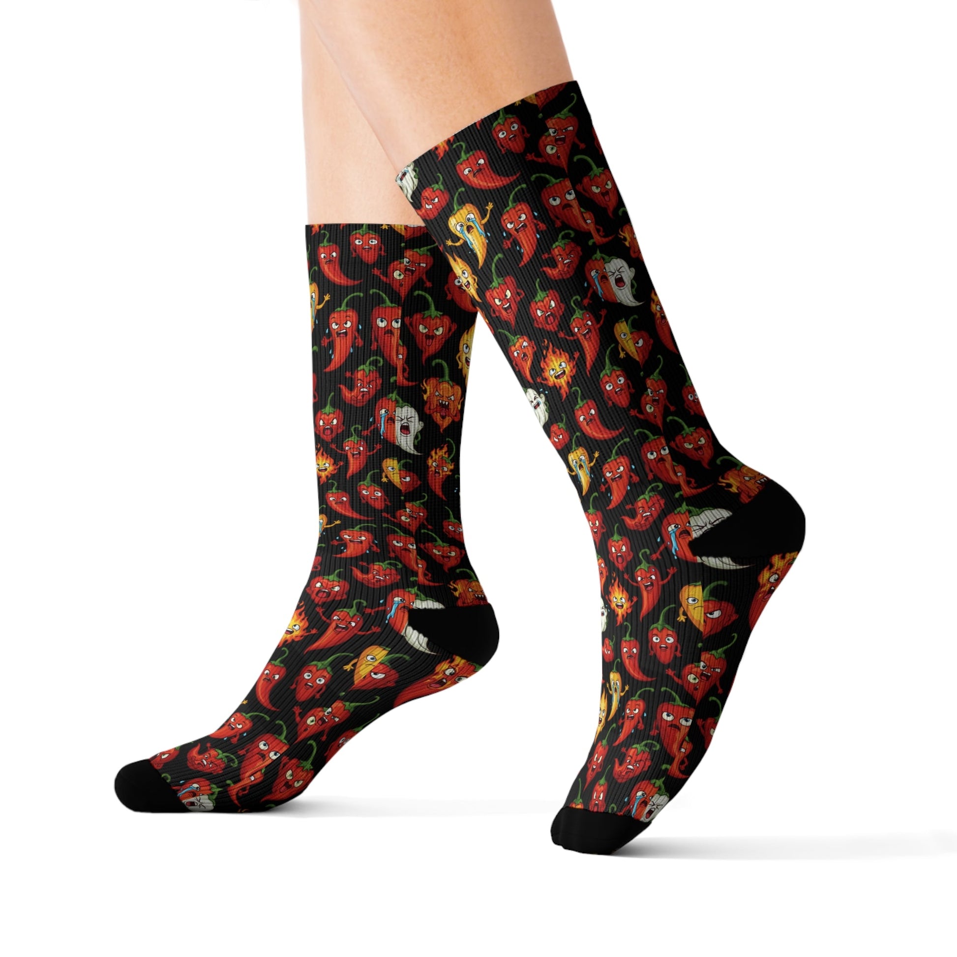 IC Spicy "Certified Hot Foot" Socks - The Enchanted Bonsai Bazaar