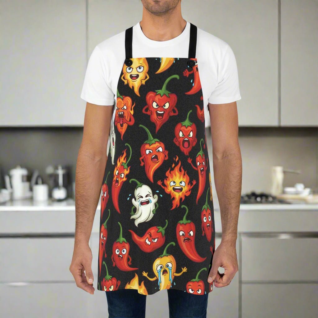 IC Spicy "Culinary Scorch" Apron - The Enchanted Bonsai Bazaar