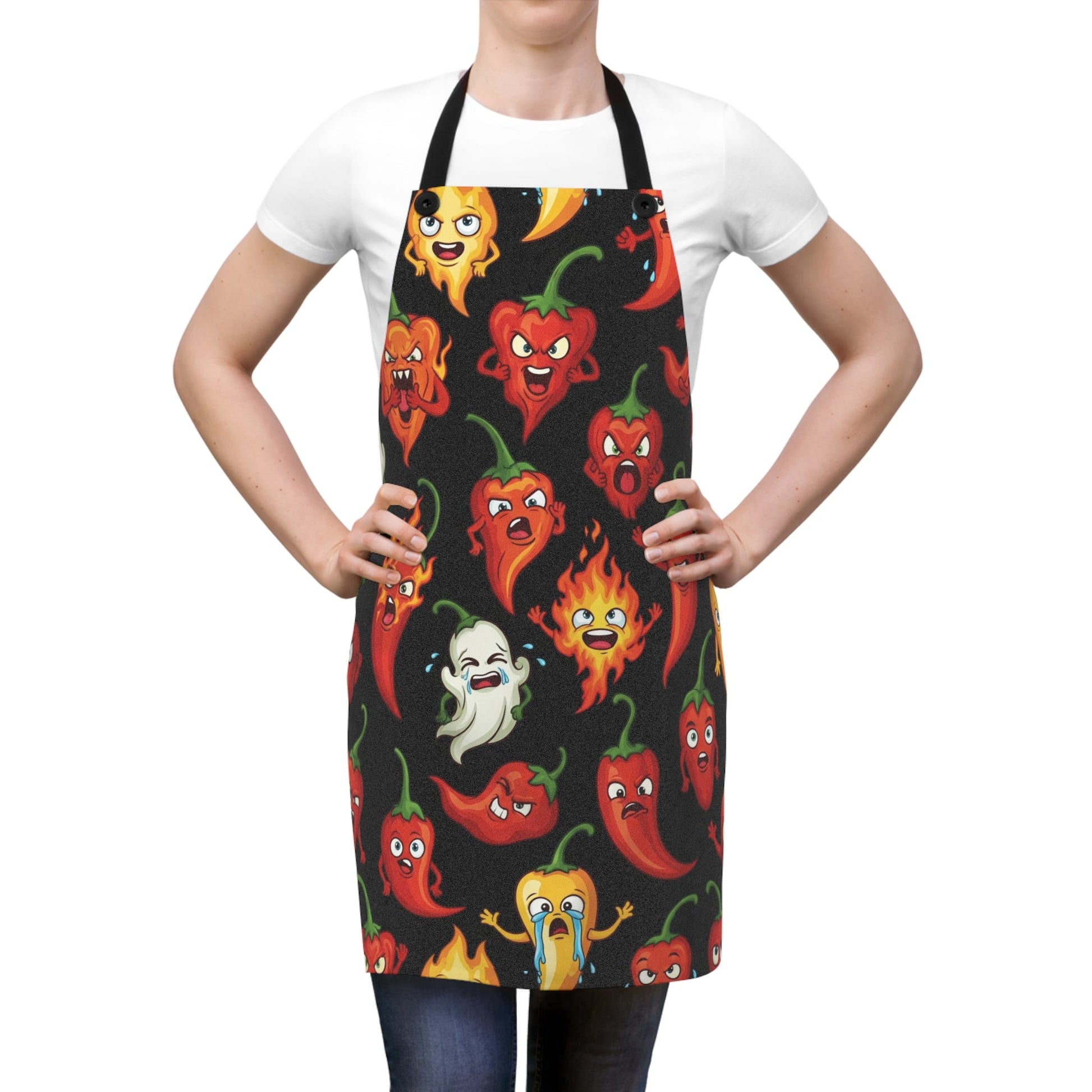 IC Spicy "Culinary Scorch" Apron - The Enchanted Bonsai Bazaar