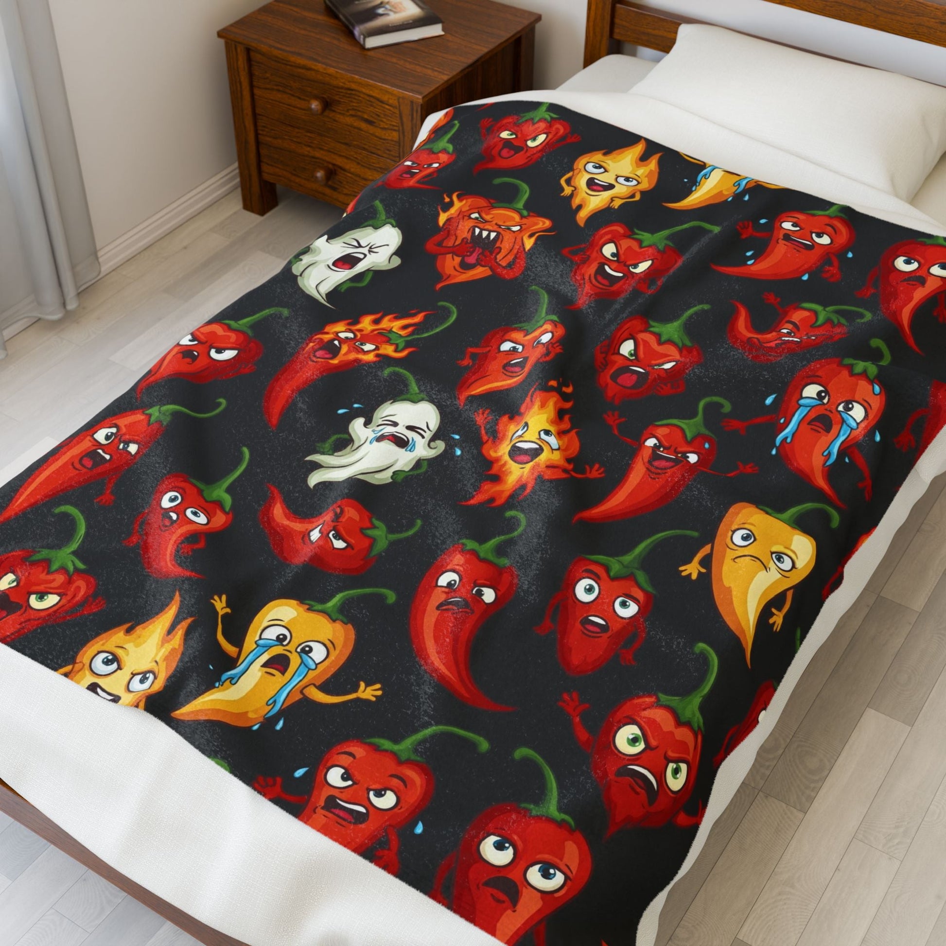 IC Spicy "Fire Break" Plush Blanket - The Enchanted Bonsai Bazaar