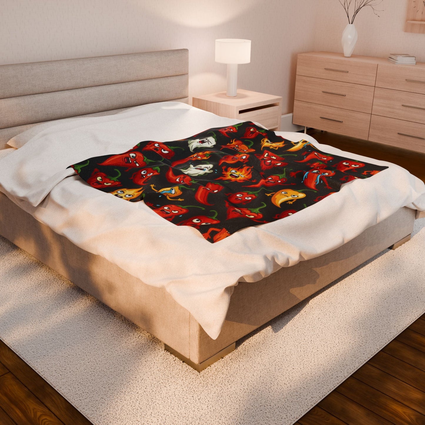 IC Spicy "Fire Break" Plush Blanket - The Enchanted Bonsai Bazaar