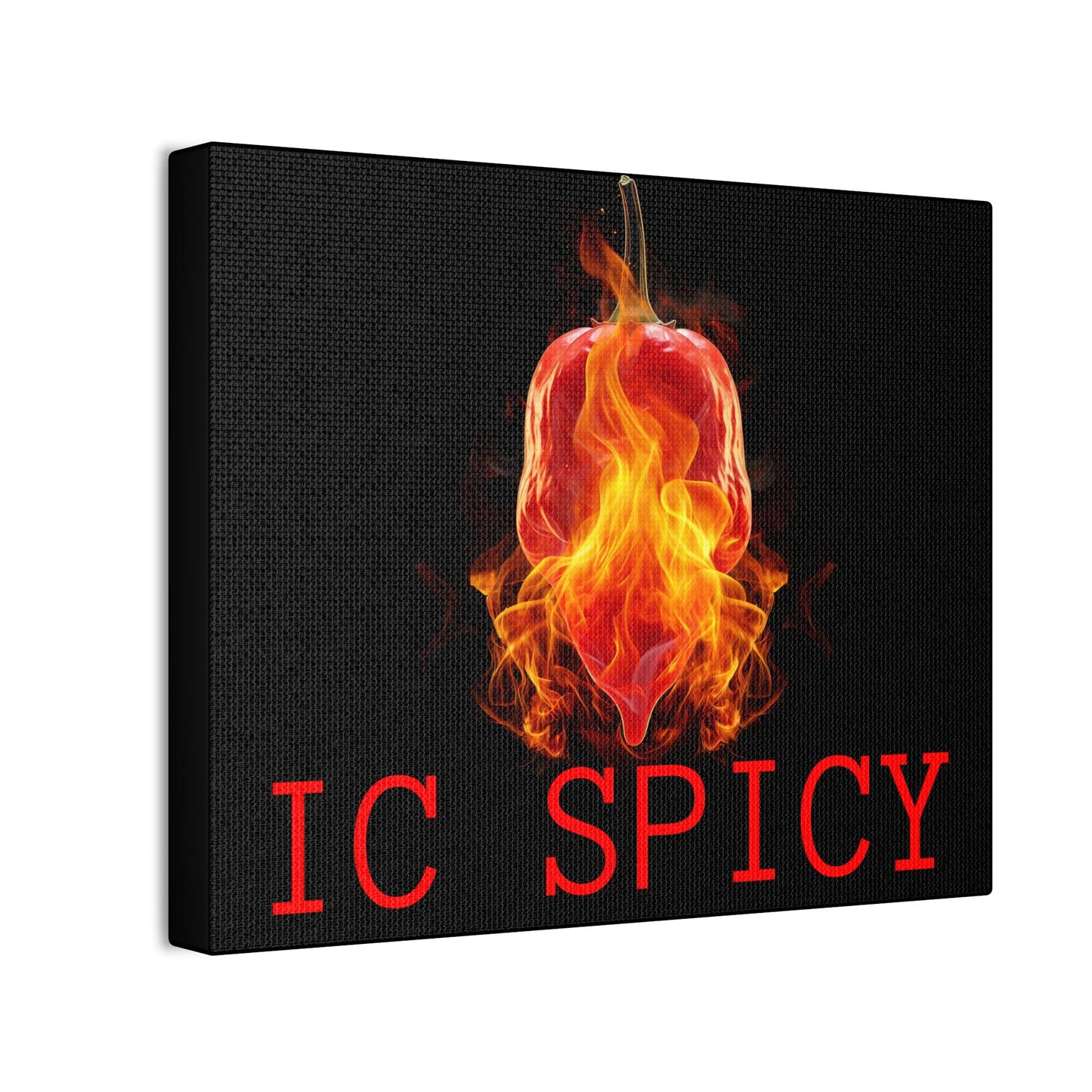 IC Spicy "RWA Certified Scorch" Canvas Art - The Enchanted Bonsai Bazaar