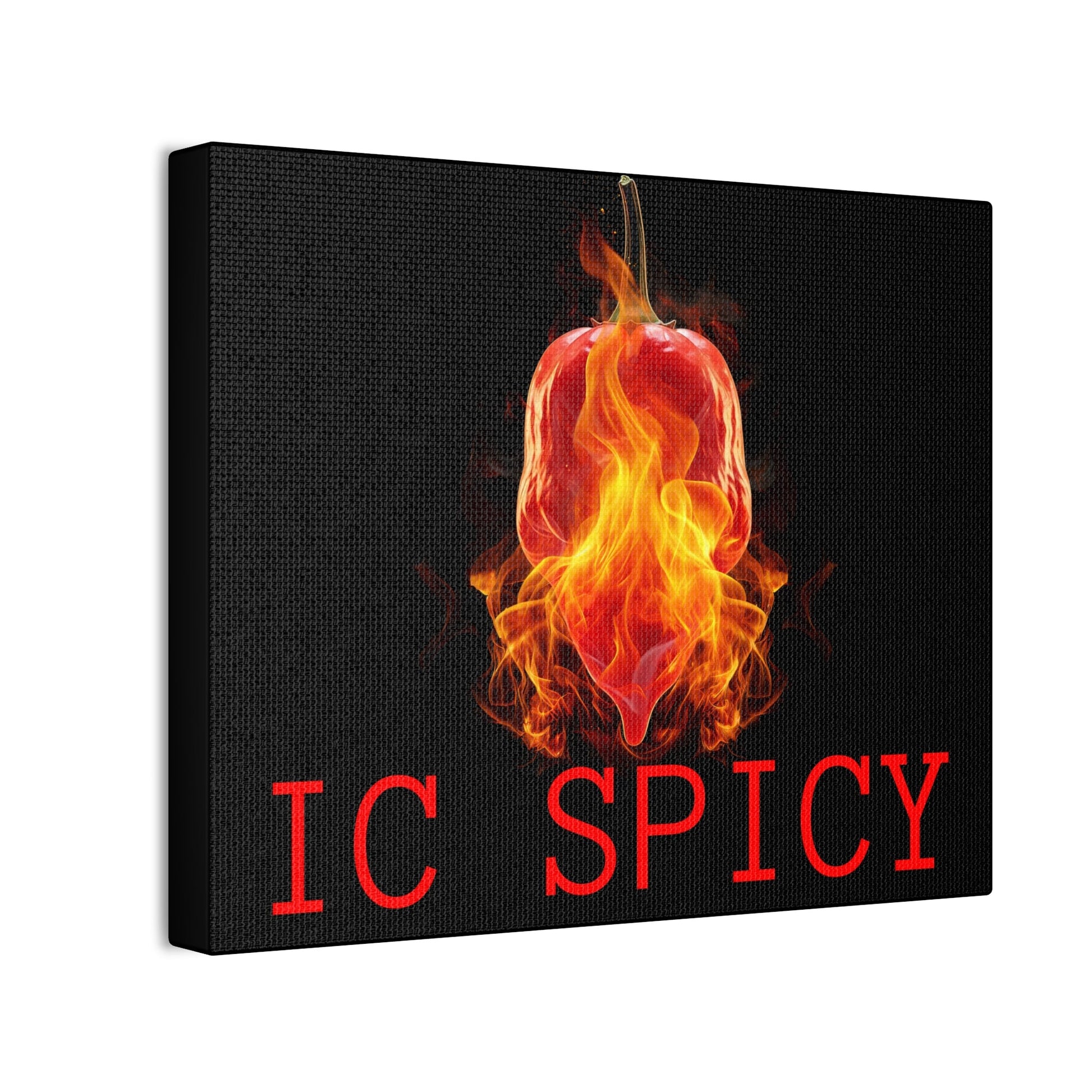 IC Spicy "RWA Certified Scorch" Canvas Art - The Enchanted Bonsai Bazaar