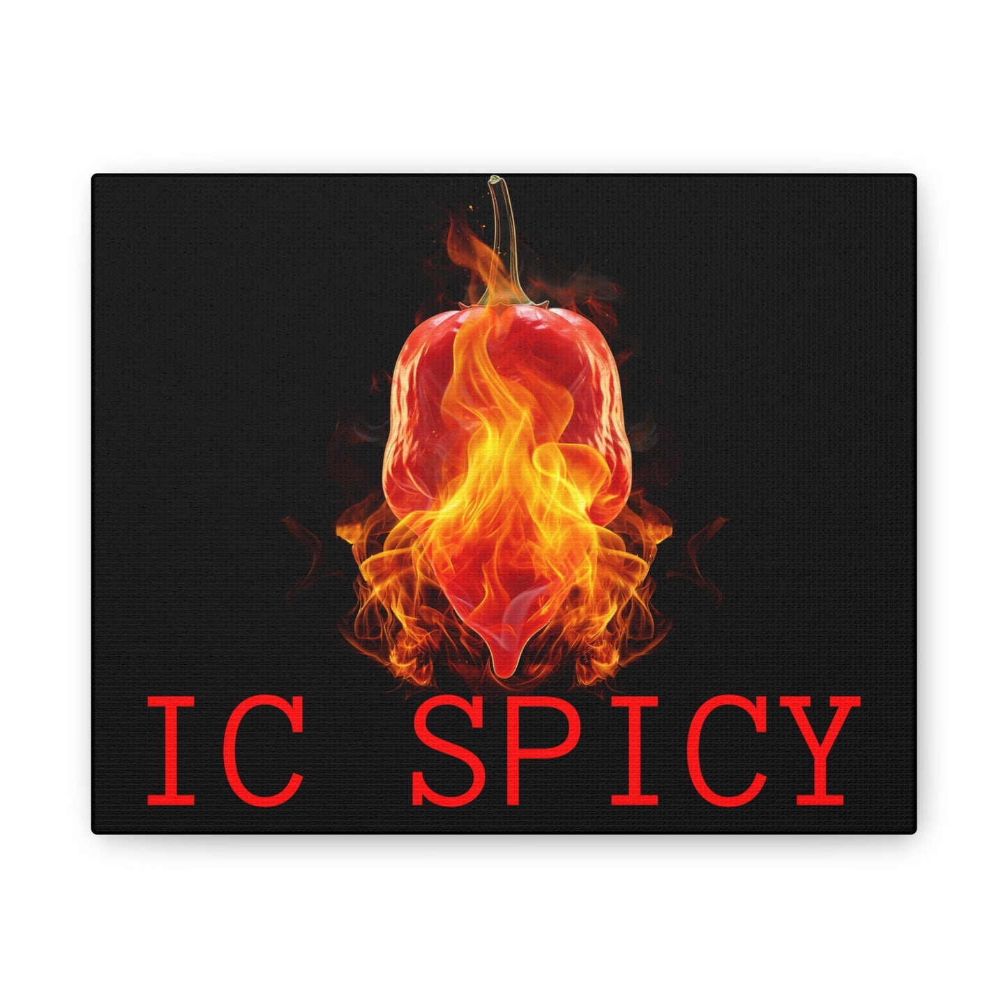 IC Spicy "RWA Certified Scorch" Canvas Art - The Enchanted Bonsai Bazaar