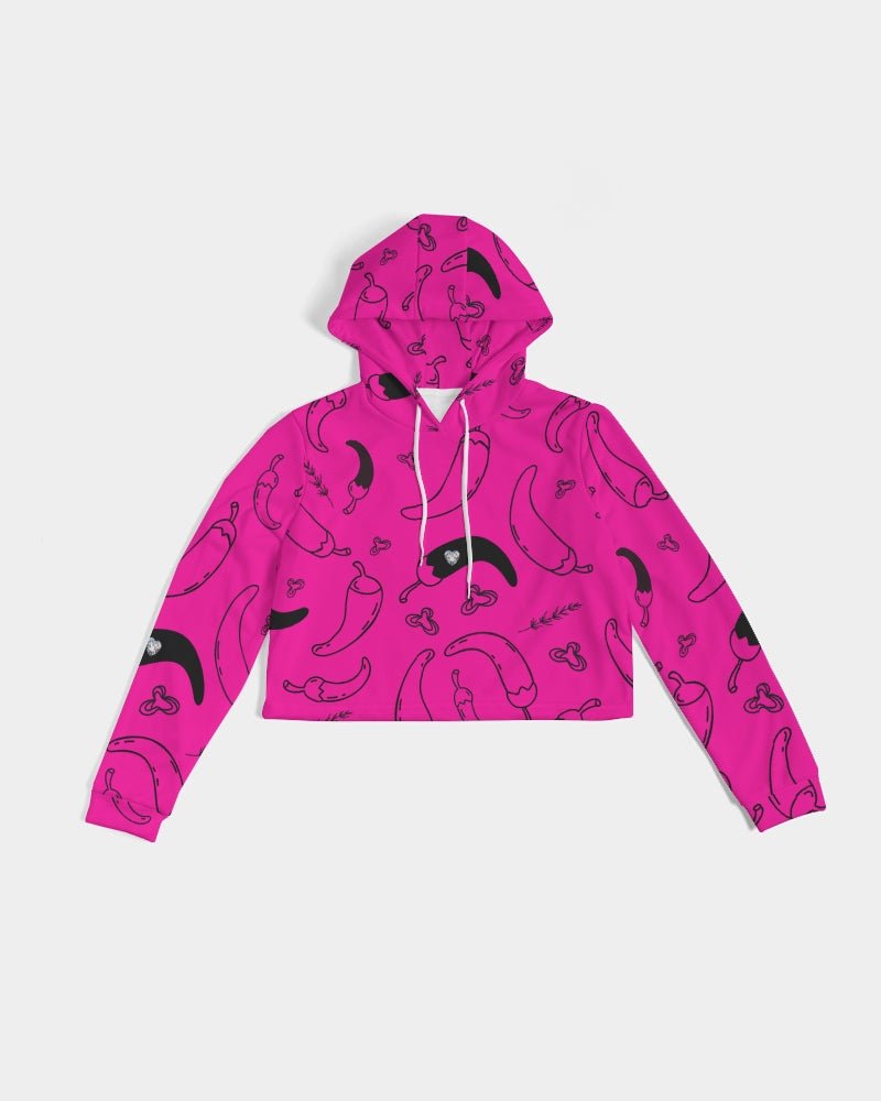 IC Spicy x Candace Marquette "Certified Flux" Cropped Hoodie - The Enchanted Bonsai Bazaar