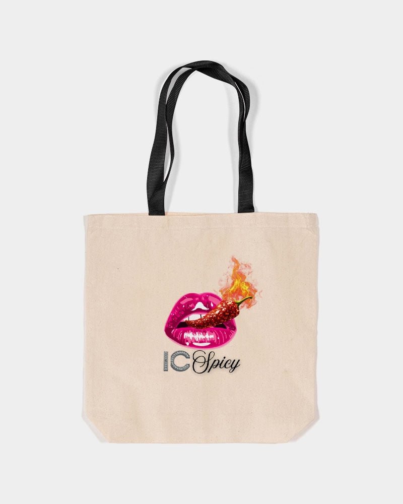 IC Spicy x Candace Marquette "Revelation of RWA" Canvas Tote - The Enchanted Bonsai Bazaar