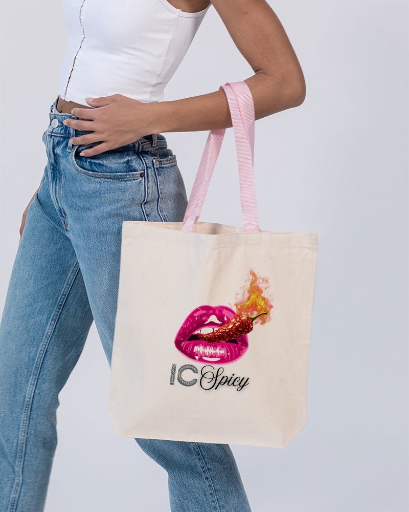 IC Spicy x Candace Marquette "Revelation of RWA" Canvas Tote - The Enchanted Bonsai Bazaar