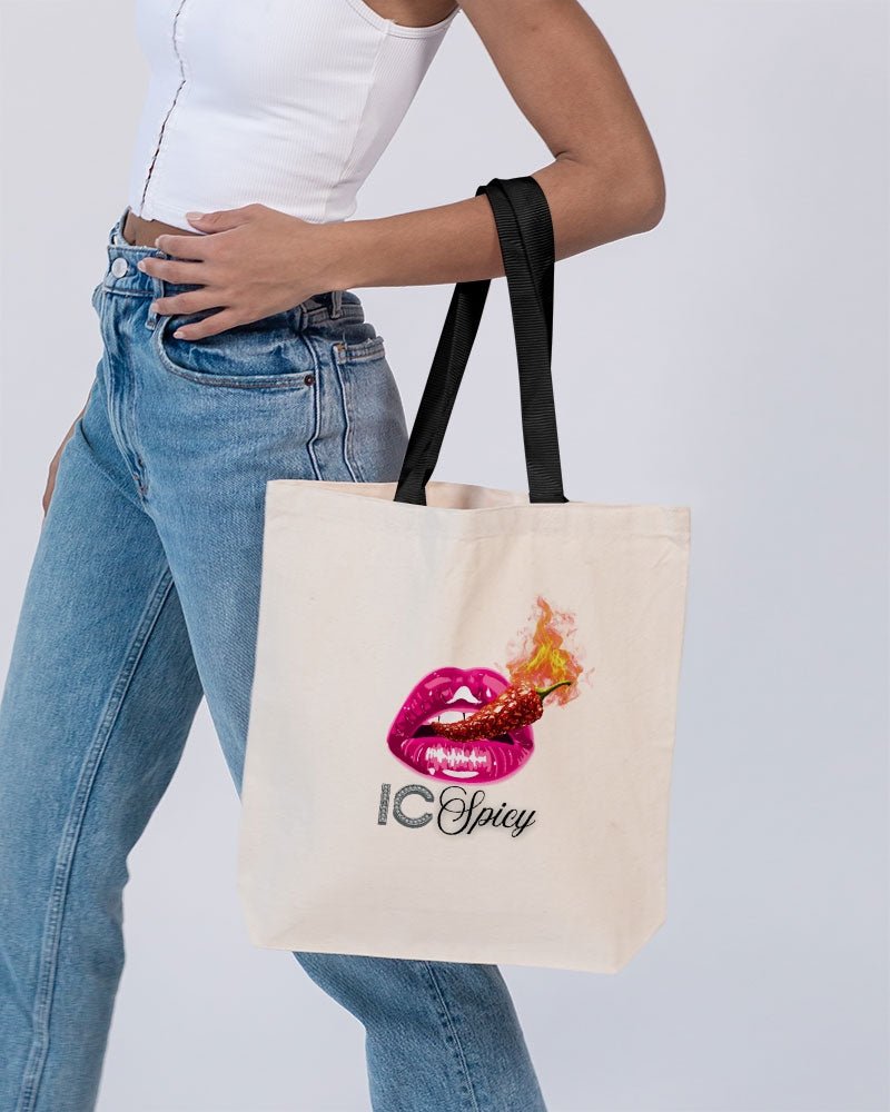 IC Spicy x Candace Marquette "Revelation of RWA" Canvas Tote - The Enchanted Bonsai Bazaar
