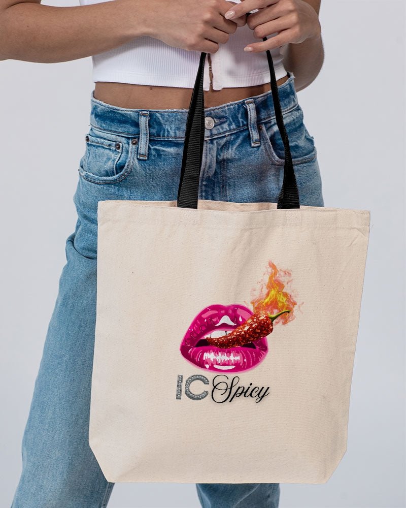 IC Spicy x Candace Marquette "Revelation of RWA" Canvas Tote - The Enchanted Bonsai Bazaar