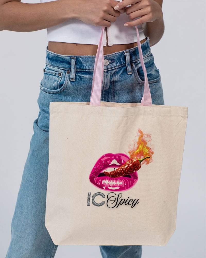 IC Spicy x Candace Marquette "Revelation of RWA" Canvas Tote - T3kNo - Logic.xyz