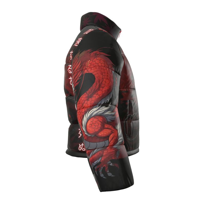 T3kNo-Logic | Magic Dragon Puffer Jacket — T3kNo-Logic Bazaar merch