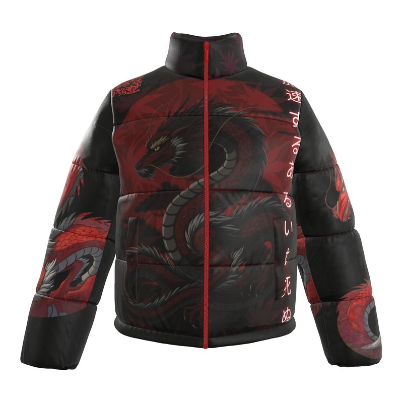 T3kNo-Logic | Magic Dragon Puffer Jacket — T3kNo-Logic Bazaar merch