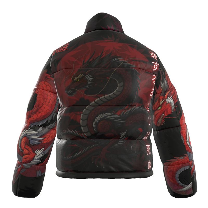 T3kNo-Logic | Magic Dragon Puffer Jacket — T3kNo-Logic Bazaar merch