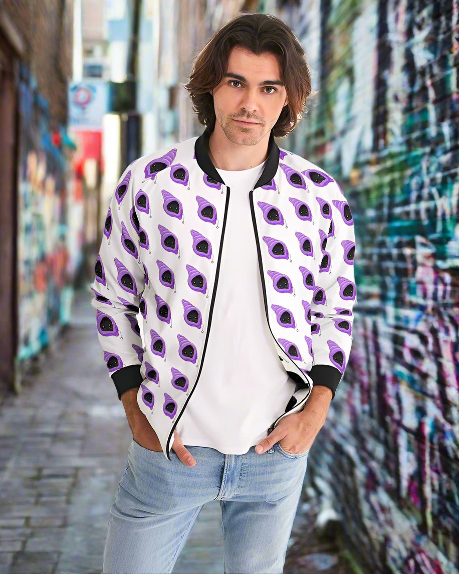 NAK STRATS "Proof of Motion" Bomber Jacket - The Enchanted Bonsai Bazaar