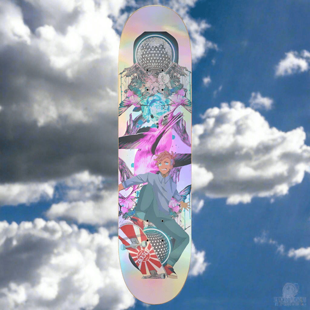 Raven Sk8 Punks x Candace Marquette "Decentralized Motion" Deck - T3kNo - Logic.xyz