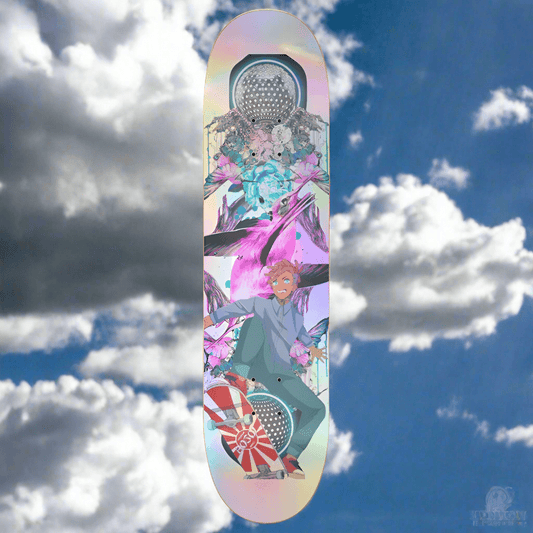 Raven Sk8 Punks x Candace Marquette "Decentralized Motion" Deck - T3kNo - Logic.xyz