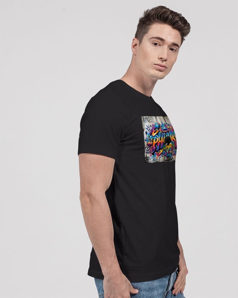 RWA Certified T-Shirt E Phunks Graffiti Wall Unisex Jersey Tee | Bella + Canvas - T3kNo-Logic.xyz