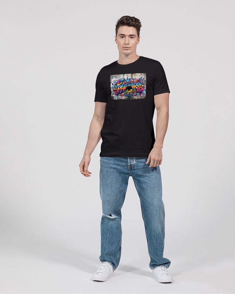 RWA Certified T-Shirt E Phunks Graffiti Wall Unisex Jersey Tee | Bella + Canvas - T3kNo-Logic.xyz
