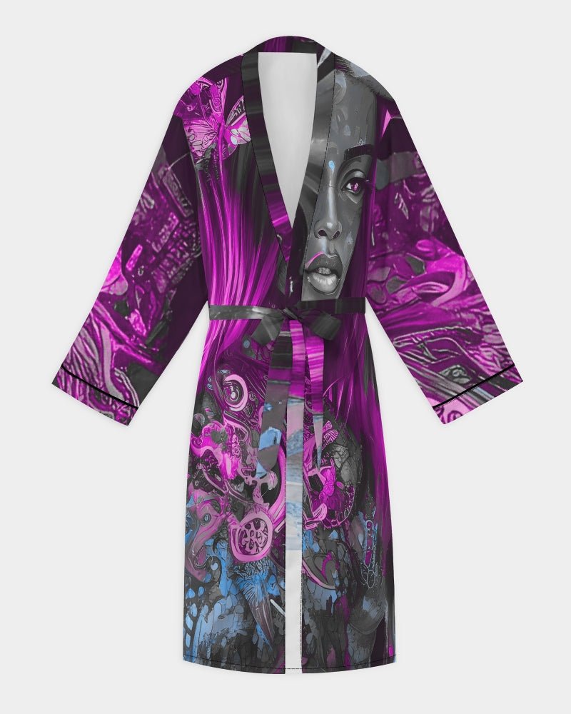 Satin Robe - The Violet Empress by T3kNo - Logic - The Enchanted Bonsai Bazaar