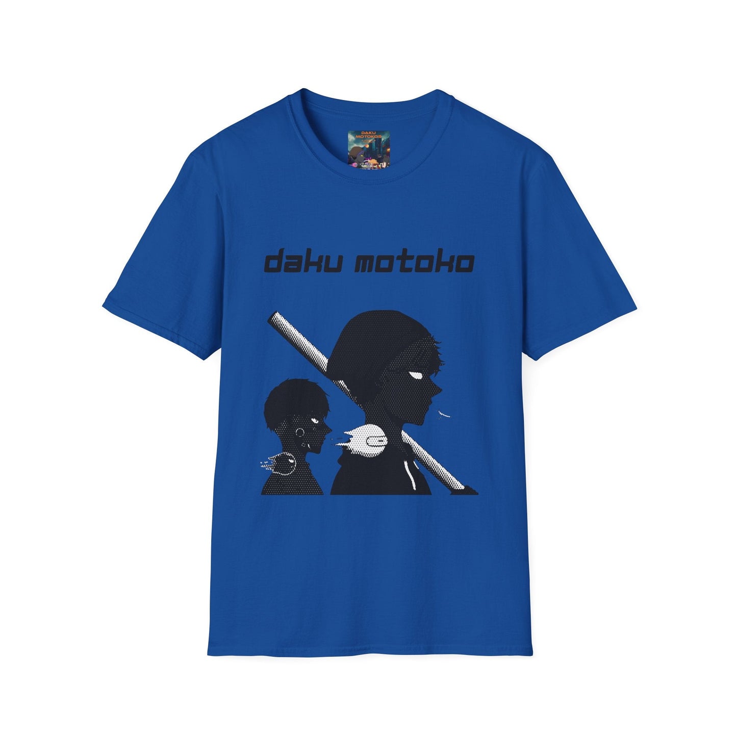 T-Shirt — Daku Motoko Anime Silhouette Tee - T3kNo - Logic.xyz