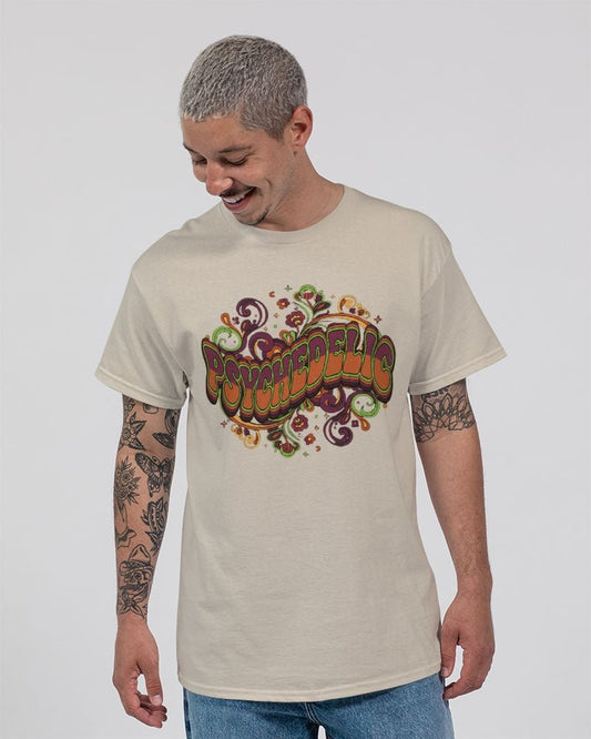 T-Shirt Psychedelic Retro Unisex Ultra Cotton T-Shirt | Gildan - The Enchanted Bonsai Bazaar