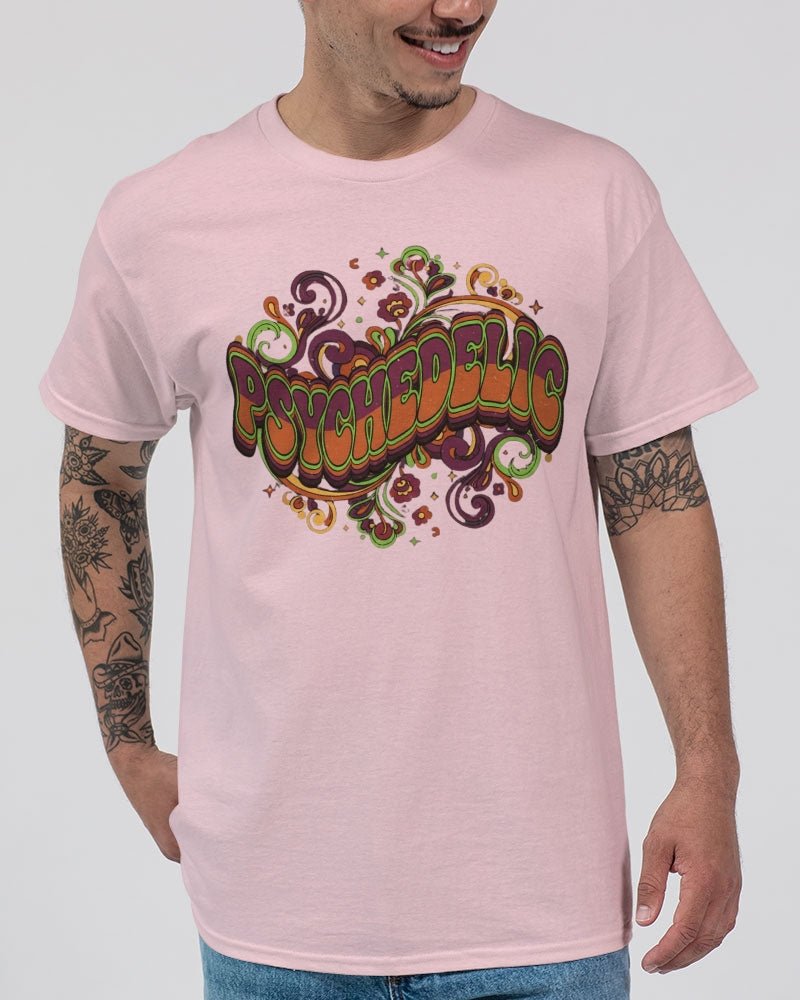 T-Shirt Psychedelic Retro Unisex Ultra Cotton T-Shirt | Gildan - The Enchanted Bonsai Bazaar