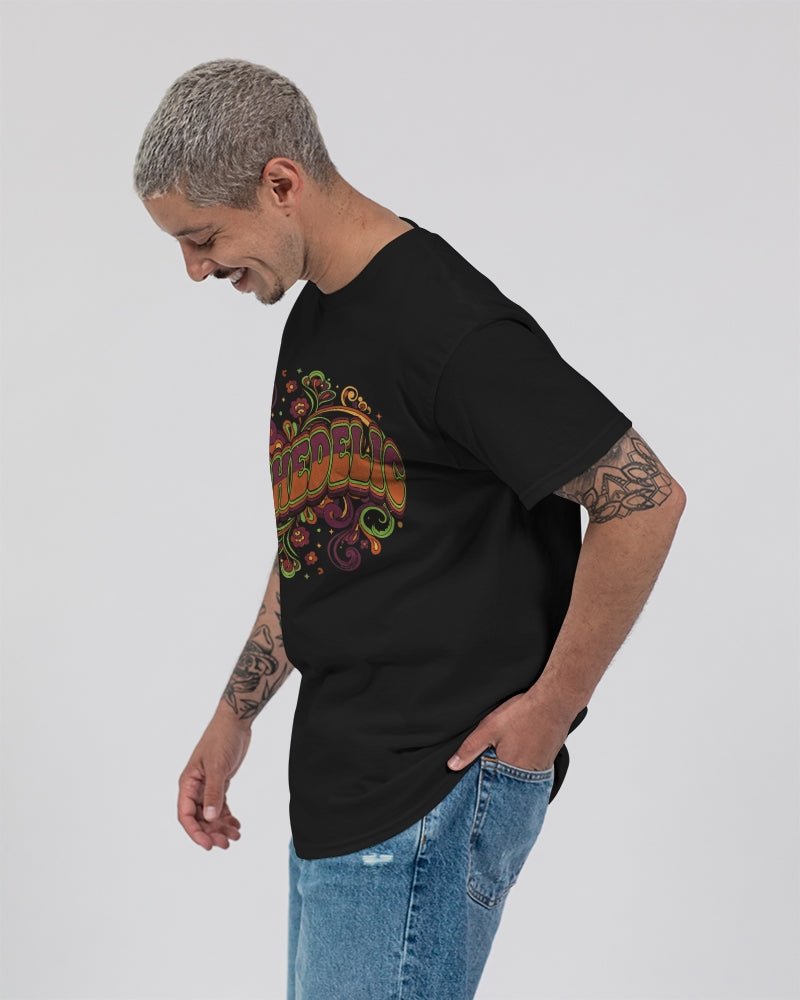 T-Shirt Psychedelic Retro Unisex Ultra Cotton T-Shirt | Gildan - The Enchanted Bonsai Bazaar