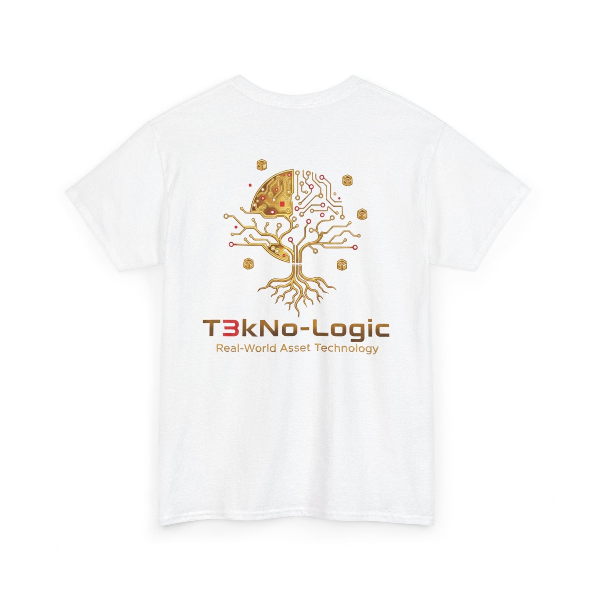 T-Shirt — T3kNo - Logic RWA Tech Tree Graphic Tee (Real - World Asset Technology) - T3kNo - Logic.xyz