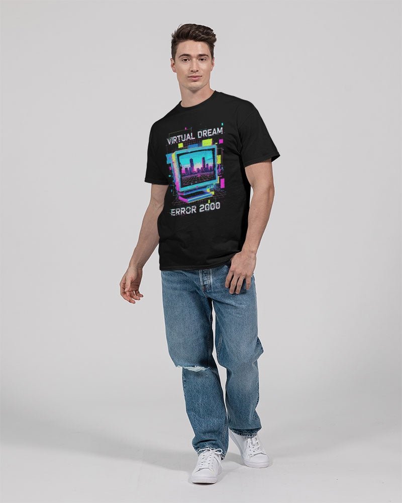 T-Shirt Virtual Dream Error 2000 Y2K 90's - The Enchanted Bonsai Bazaar