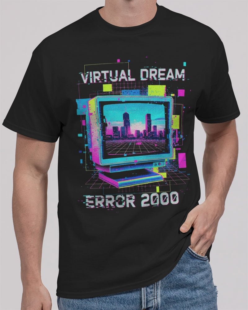 T-Shirt Virtual Dream Error 2000 Y2K 90's - The Enchanted Bonsai Bazaar