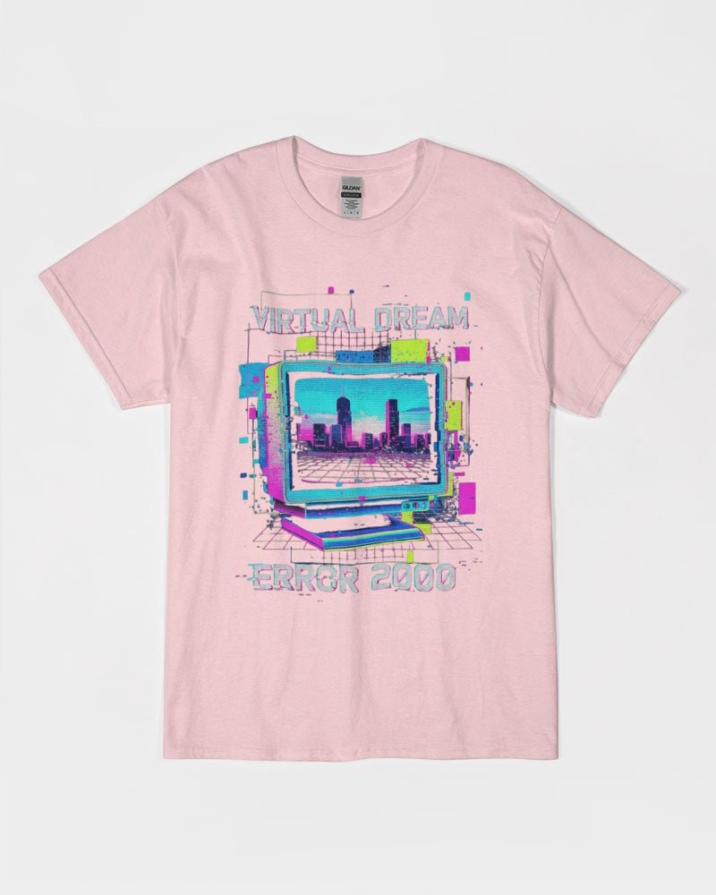 T-Shirt Virtual Dream Error 2000 Y2K 90's Unisex Ultra Cotton T-Shirt | Gildan - The Enchanted Bonsai Bazaar