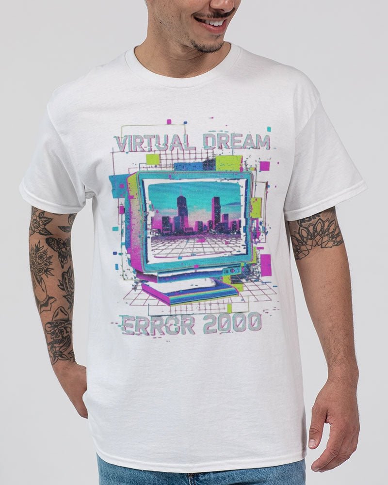 T-Shirt Virtual Dream Error 2000 Y2K 90's Unisex Ultra Cotton T-Shirt | Gildan - The Enchanted Bonsai Bazaar