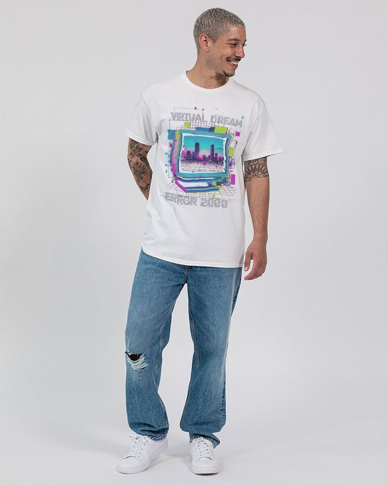 T-Shirt Virtual Dream Error 2000 Y2K 90's Unisex Ultra Cotton T-Shirt | Gildan - The Enchanted Bonsai Bazaar