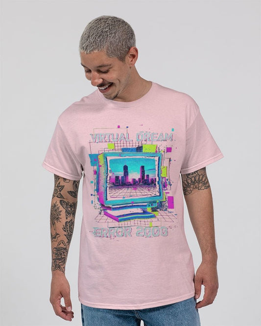 T-Shirt Virtual Dream Error 2000 Y2K 90's Unisex Ultra Cotton T-Shirt | Gildan - The Enchanted Bonsai Bazaar