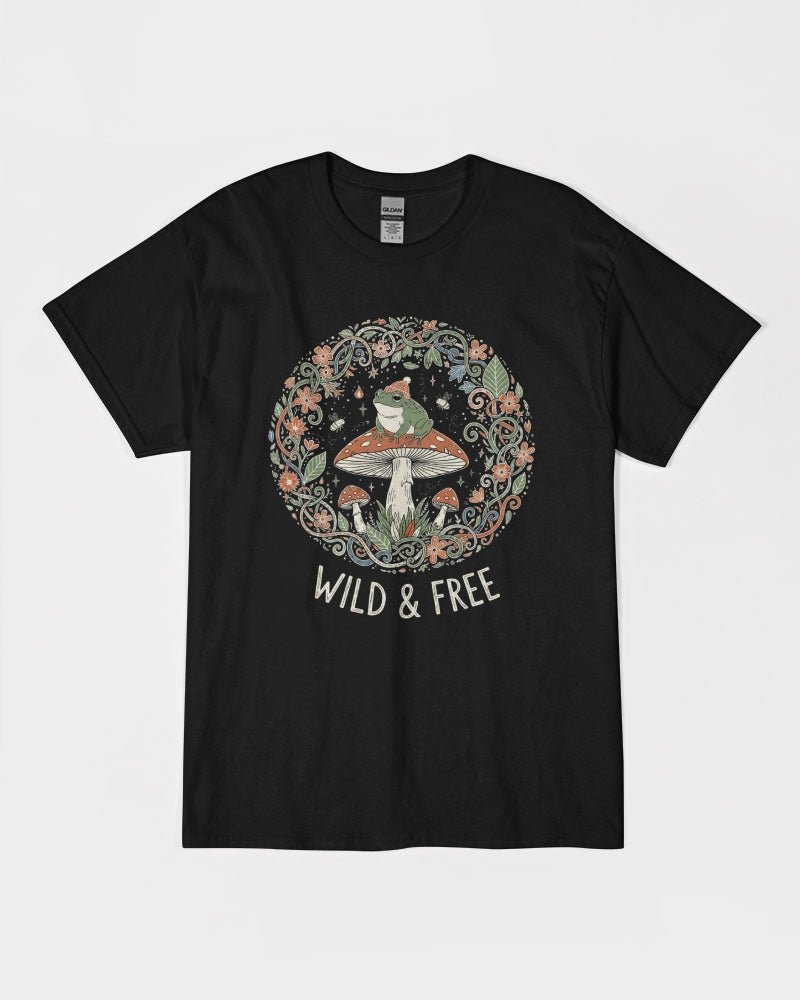 T-Shirt Wild & Free Unisex Ultra Cotton T-Shirt | Gildan - The Enchanted Bonsai Bazaar