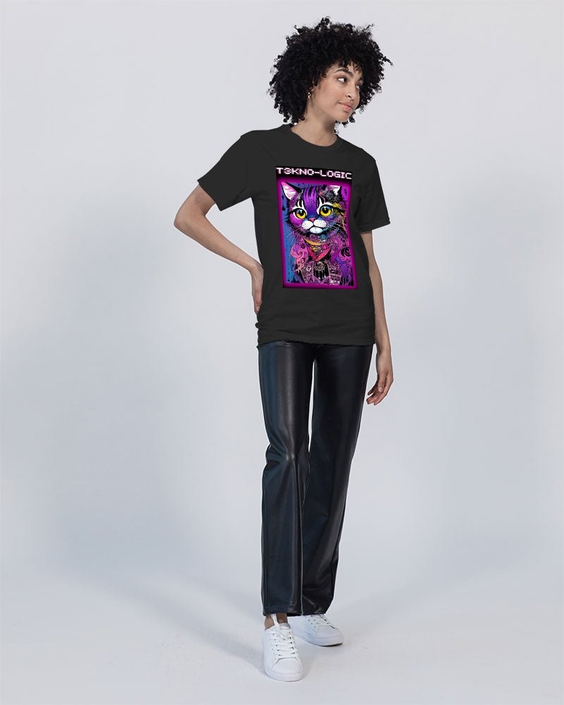 T3kNo - Logic "A Cheshire T3kNo - Kitty" T-Shirt - T3kNo - Logic.xyz