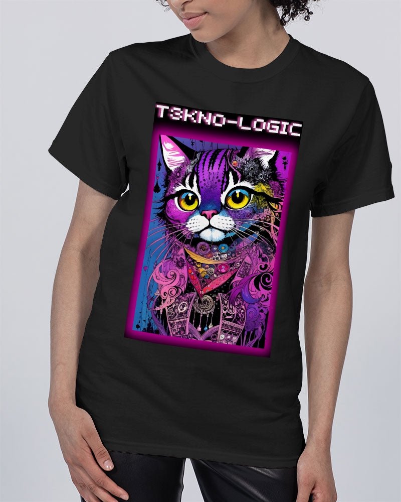 T3kNo - Logic "A Cheshire T3kNo - Kitty" T-Shirt - T3kNo - Logic.xyz