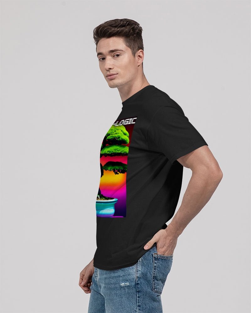 T3KNO - LOGIC Bonsai 08 Unisex Heavy Cotton T-Shirt | Gildan - The Enchanted Bonsai Bazaar