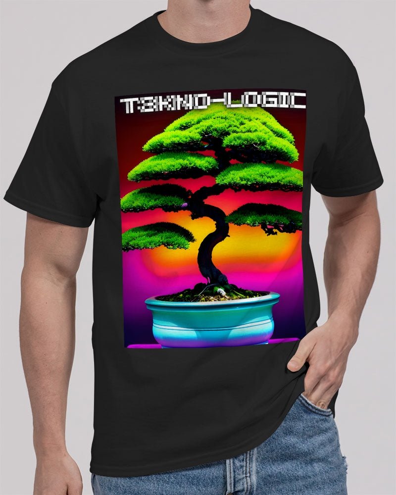 T3KNO - LOGIC Bonsai 08 Unisex Heavy Cotton T-Shirt | Gildan - The Enchanted Bonsai Bazaar