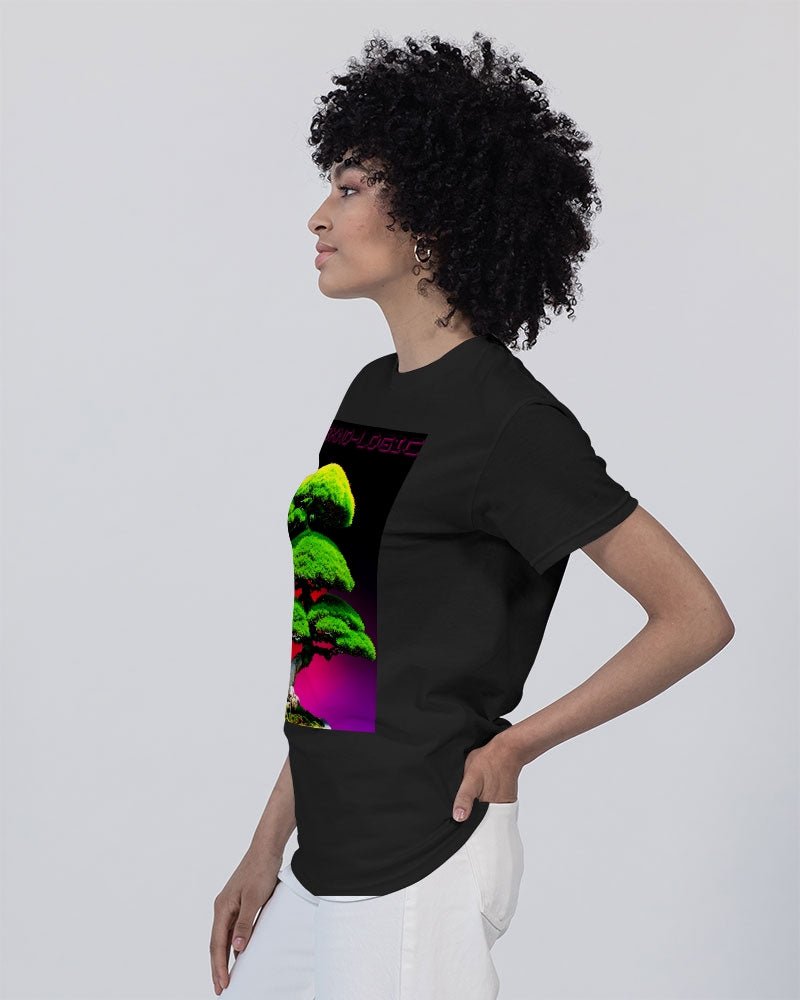 T3kNo - Logic Enchanted Bonsai 05 Unisex Heavy Cotton T-Shirt | Gildan - T3kNo - Logic.xyz
