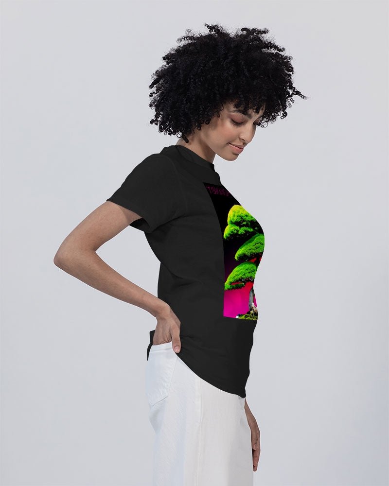 T3kNo - Logic Enchanted Bonsai 05 Unisex Heavy Cotton T-Shirt | Gildan - T3kNo - Logic.xyz