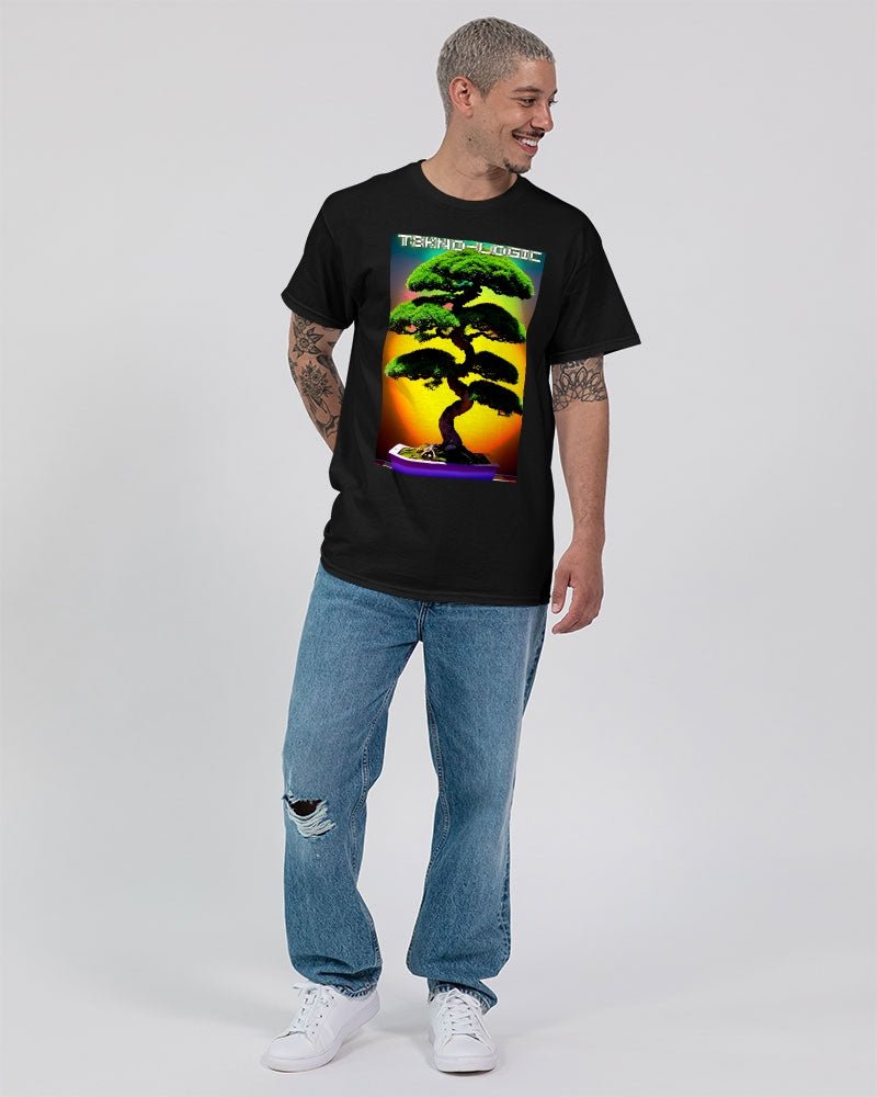 T3kNo - Logic Enchanted Bonsai 07 Unisex Ultra Cotton T-Shirt | Gildan - T3kNo - Logic.xyz