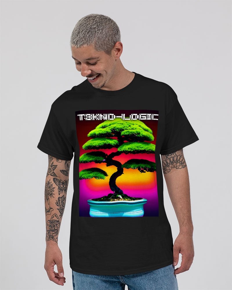 T3KNO - LOGIC Enchanted Bonsai 08 Unisex Ultra Cotton T-Shirt | Gildan - T3kNo - Logic.xyz