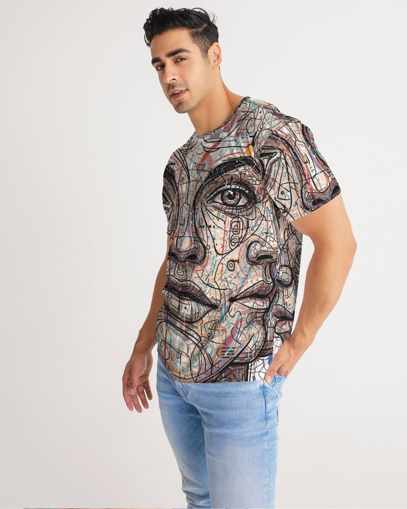 T3kNo - Logic "Faceless" Anti - Facial Recognition T-Shirt - The Enchanted Bonsai Bazaar