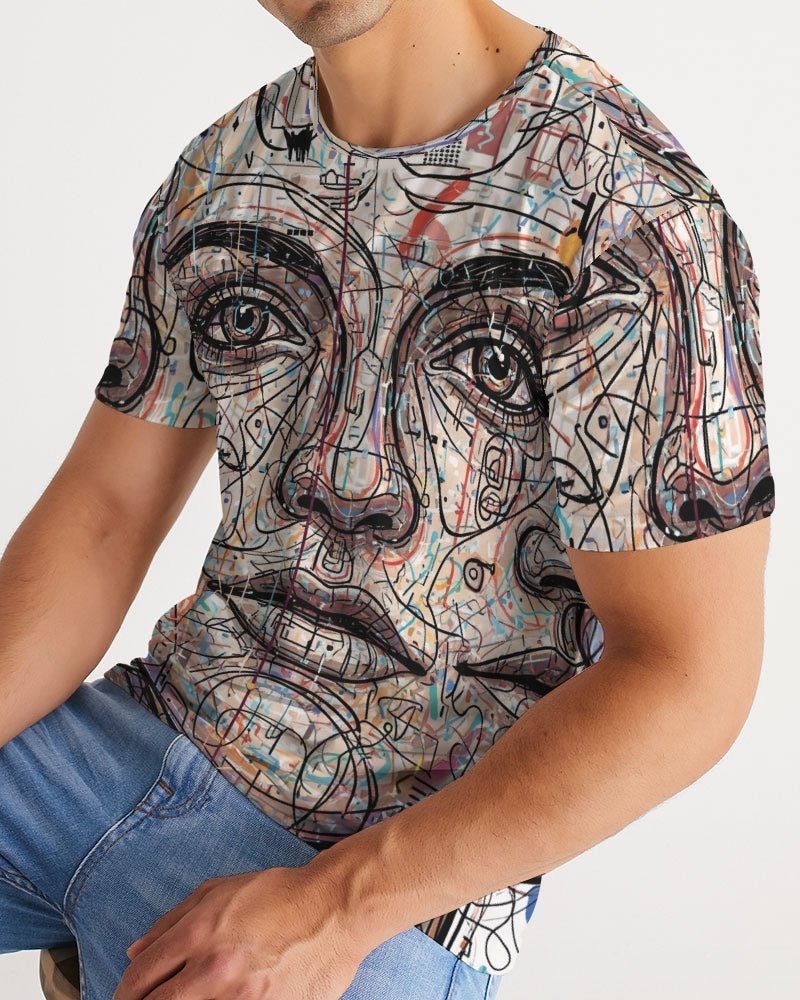 T3kNo - Logic "Faceless" Anti - Facial Recognition T-Shirt - The Enchanted Bonsai Bazaar